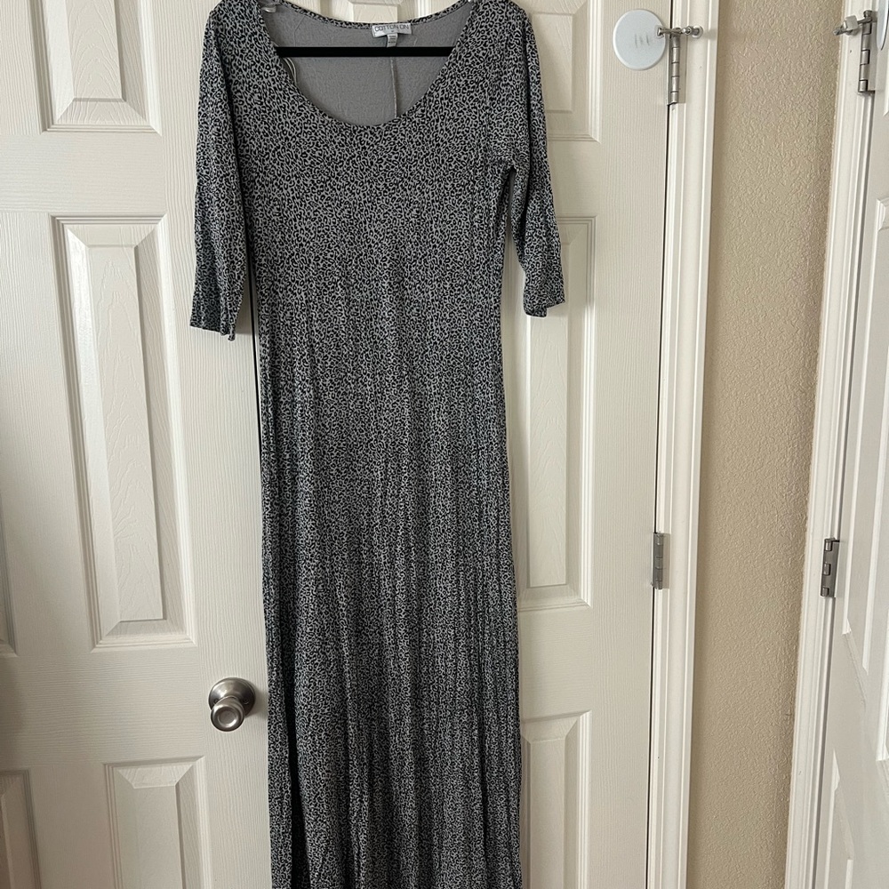 Elegant Cheetah Print  Women's Dress